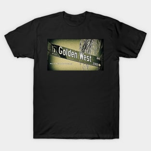 Golden West Blvd, Arcadia, California by Mistah Wilson T-Shirt